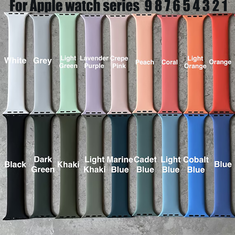 Solo Loop Strap - Solo Loop silicone for apple Watch