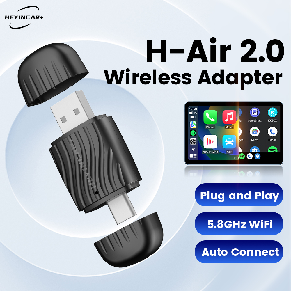 Smartwatch Universal - HEYINCAR 2 in 1 Interface Wireless