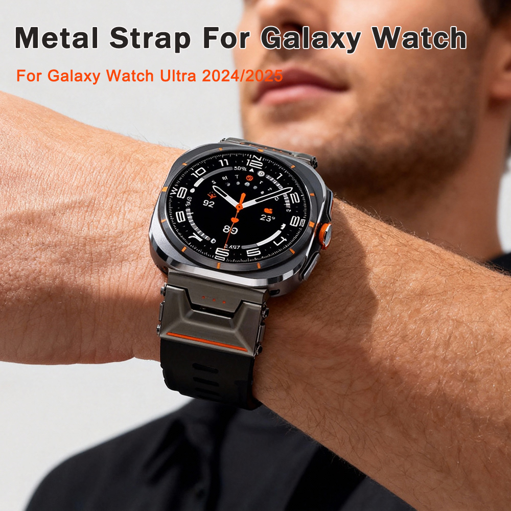 Samsung Smartwatch Ultra Accessories - Rubber Silicone Strap for Samsung Galaxy