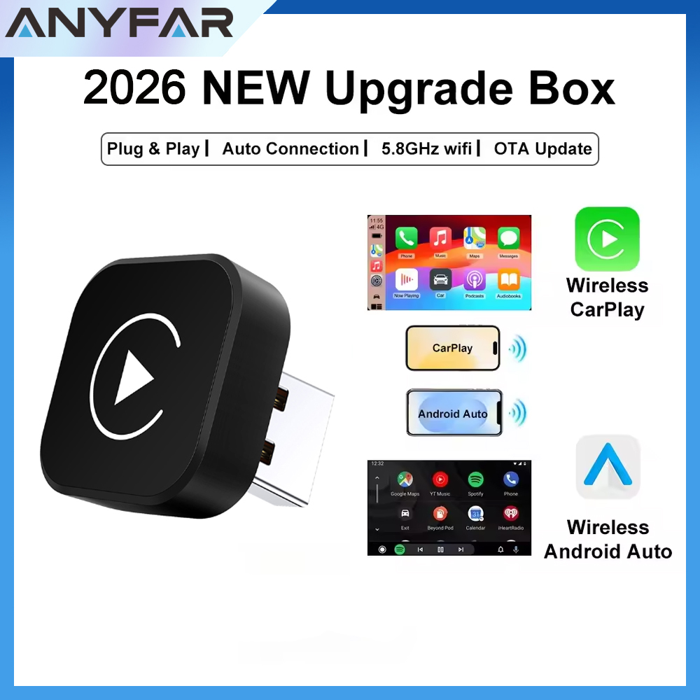 2026 Wireless CarPlay Adapter  - Smartwatch Universal recension och pris