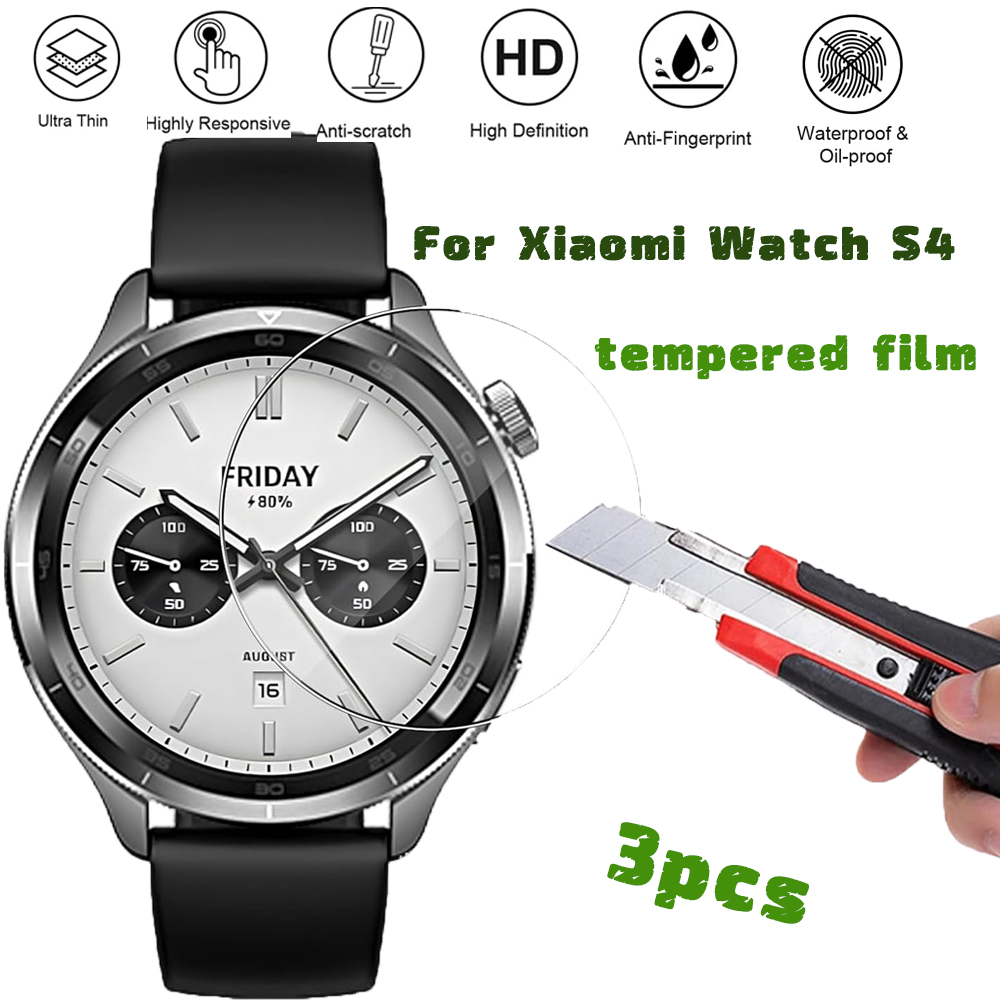 3PCS Tempered Glass Smartwatch - Xiaomi Smartwatch Accessories recension och pris