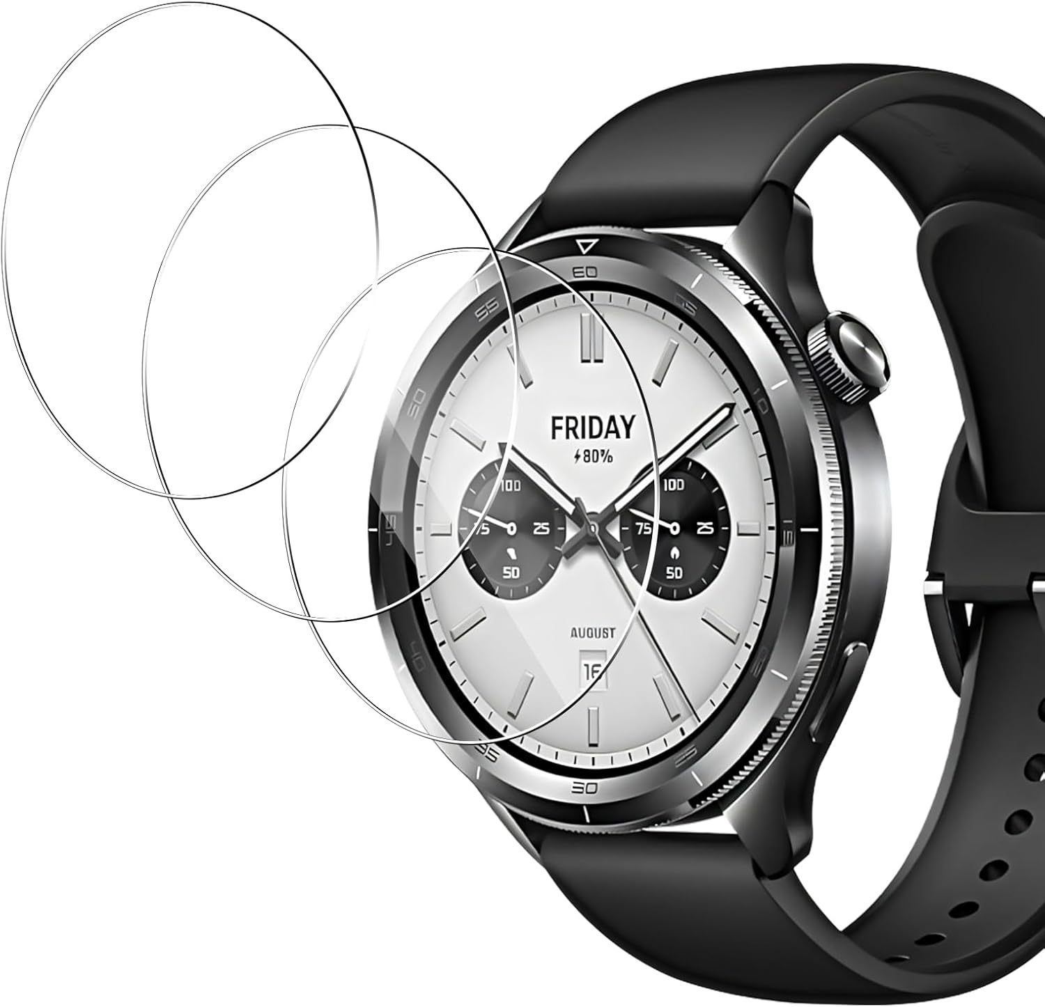 3PCS Tempered Glass Smartwatch - Xiaomi Smartwatch Accessories recension och pris