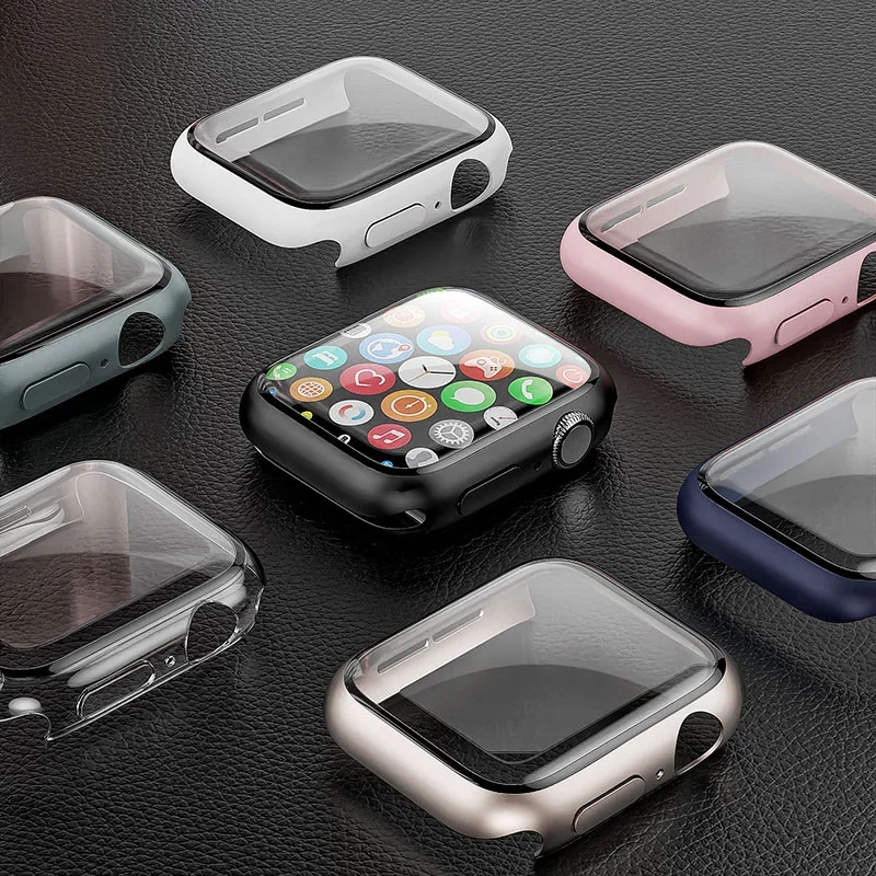 Tempered Glass+cover For Apple - Smartwatch Band Accessories recension och pris