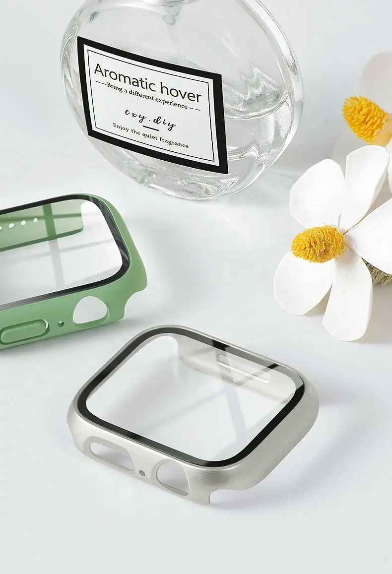 Tempered Glass+cover For Apple - Smartwatch Band Accessories recension och pris
