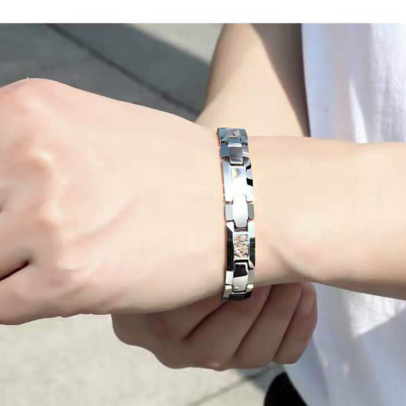 10mm Havey Punk Black Ceramic  - Ceramic Link Bracelet recension och pris