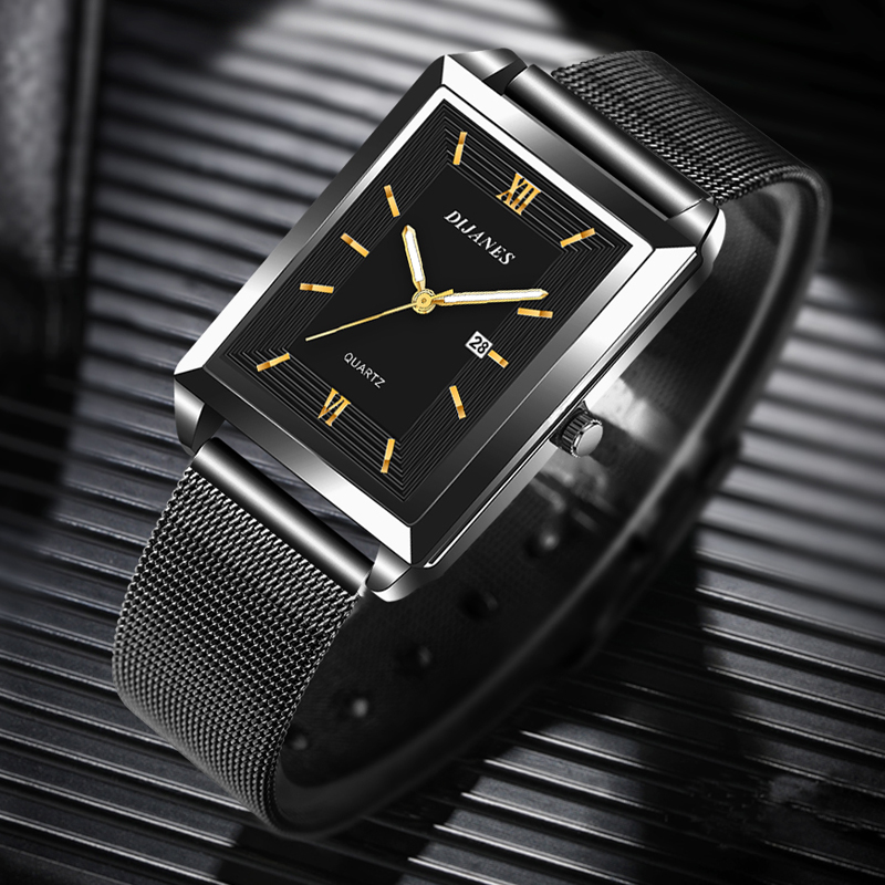 Men's Calendar Date Sport & Le - Stainless Mesh Band recension och pris
