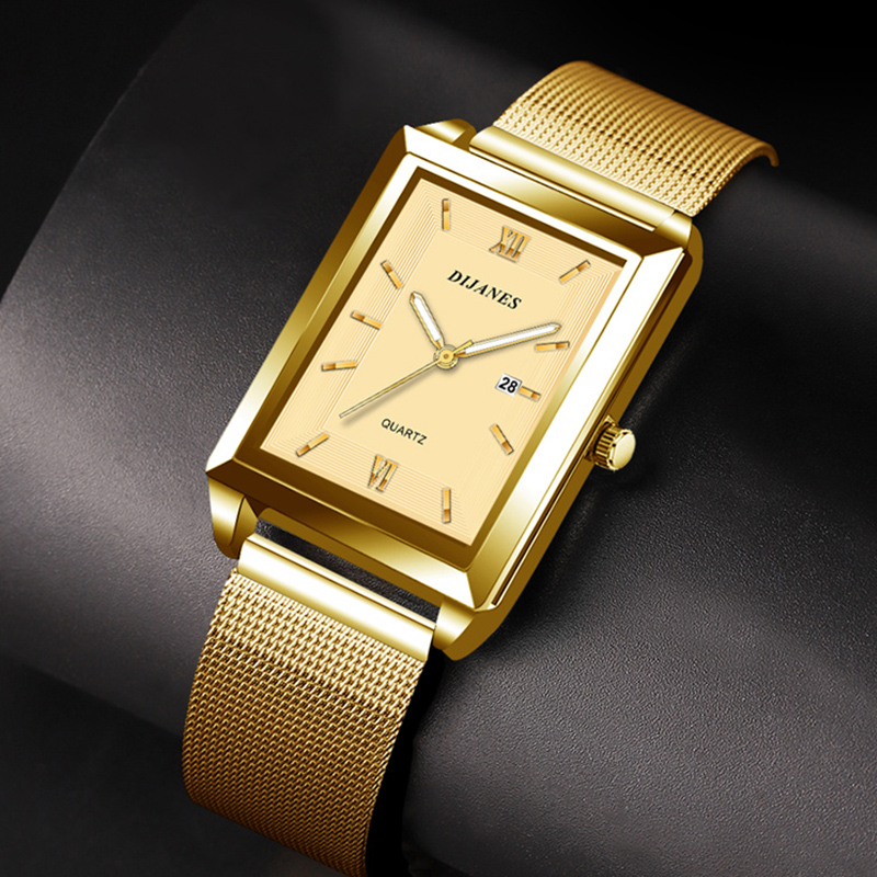 Men's Calendar Date Sport & Le - Stainless Mesh Band recension och pris