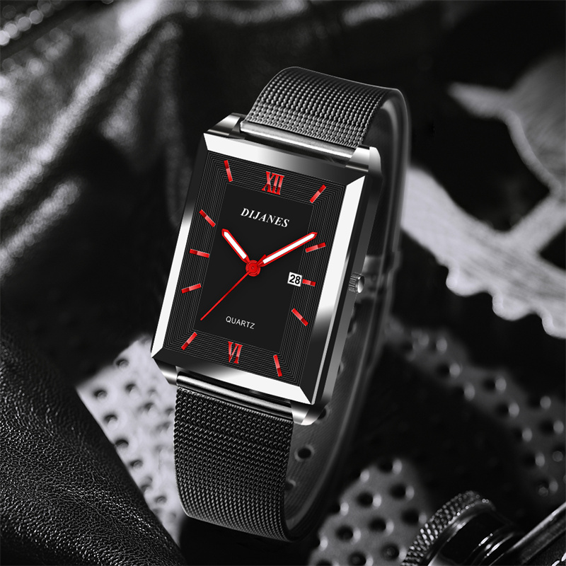 Men's Calendar Date Sport & Le - Stainless Mesh Band recension och pris