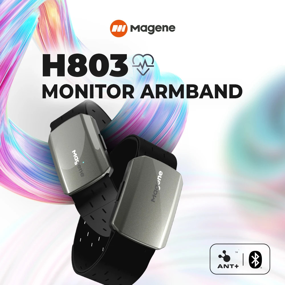 Magene H803 Heart Rate Armband - Sport Loop Strap recension och pris