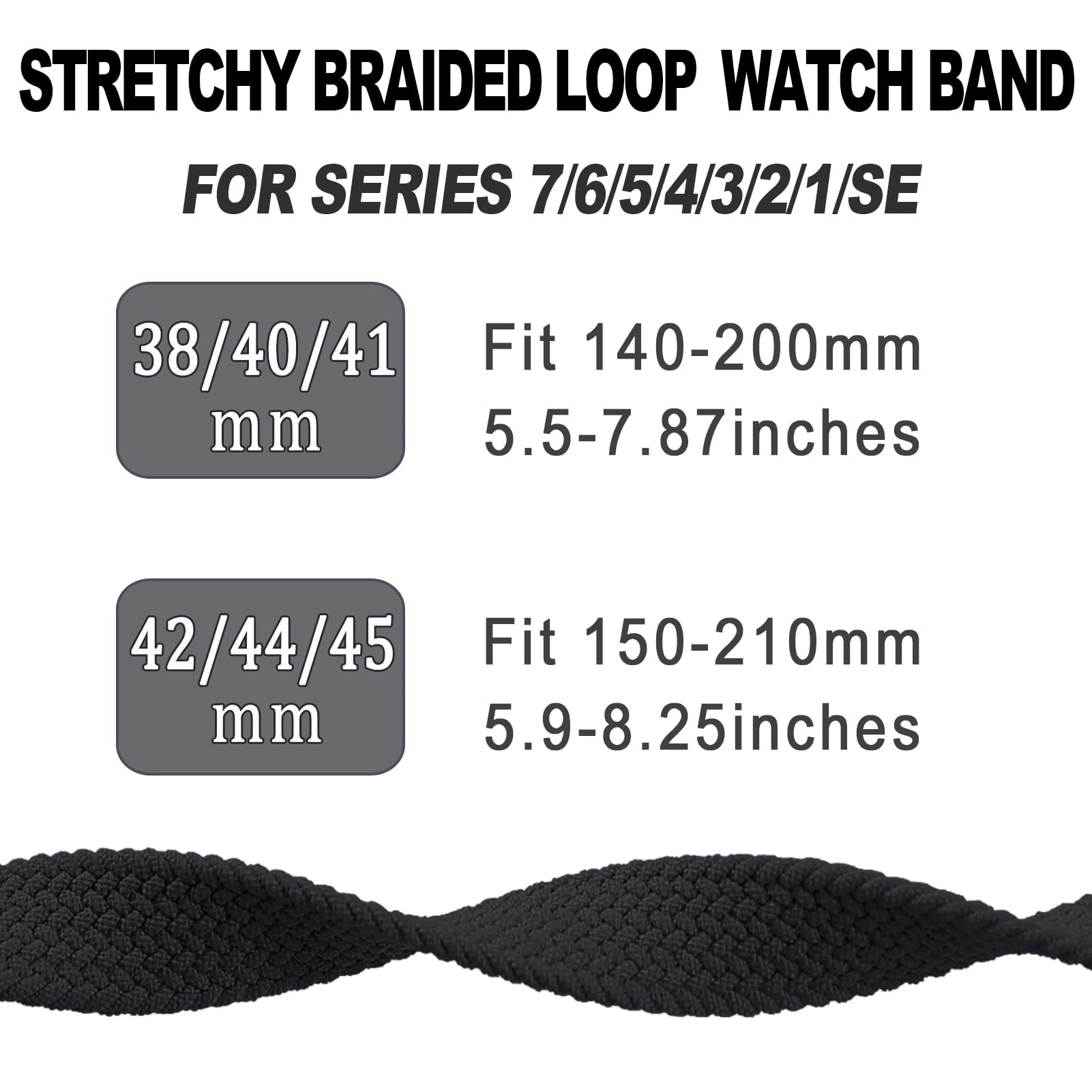 Braided Solo Loop For Apple wa - Solo Loop Strap recension och pris