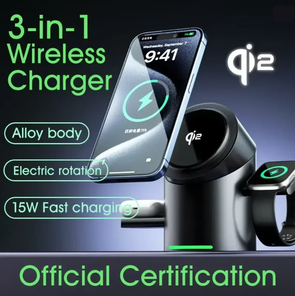 2026 Upgraded Touch Button Qi2 - Smartwatch Touch recension och pris