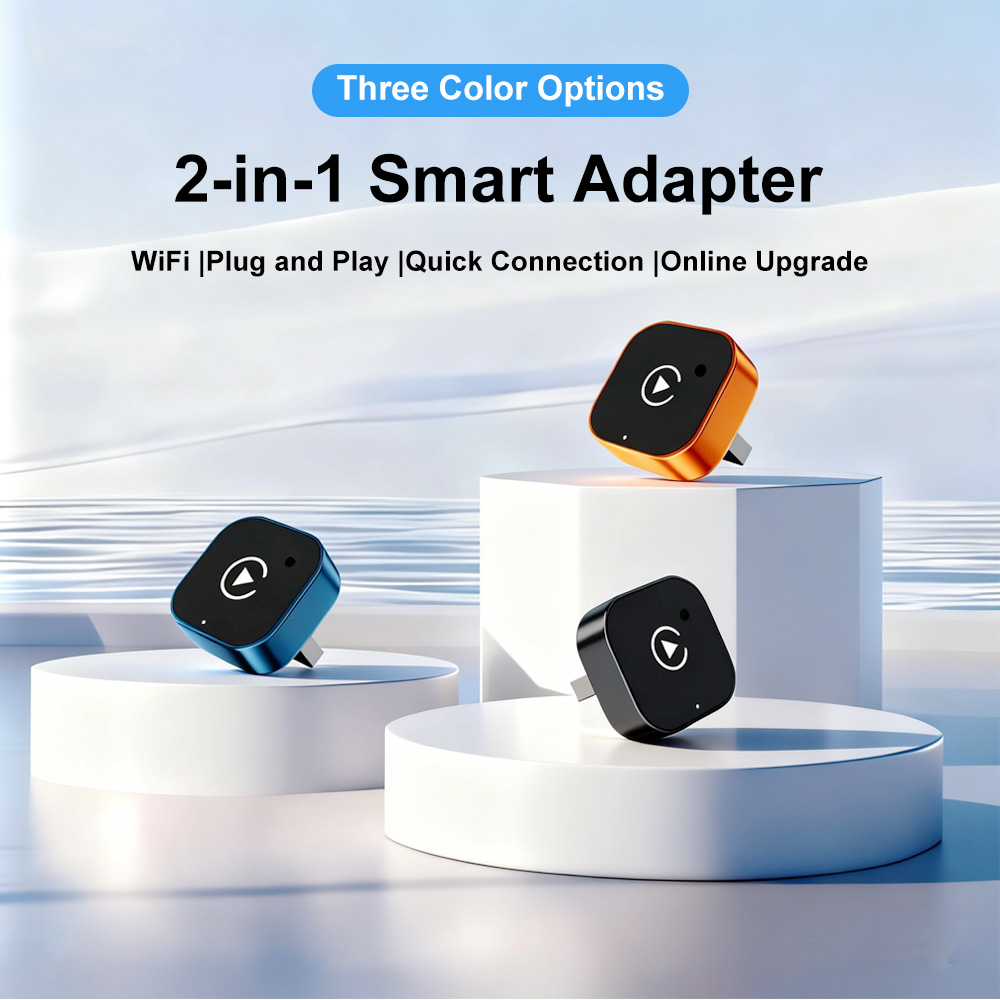 Wireless CarPlay Adapter 2-in- - Smartwatch Universal recension och pris