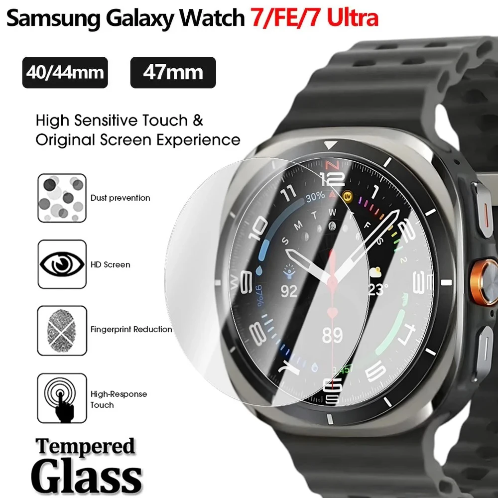 Tempered Glass For Samsung Gal - Samsung Smartwatch Ultra Accessories recension och pris