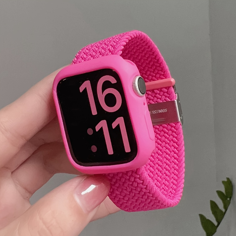 Silicone Case for Apple Watch  - Smartwatch Band Accessories recension och pris