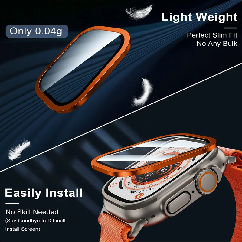 Tempered Glass for Apple Watch - Smart Watch Accessories recension och pris