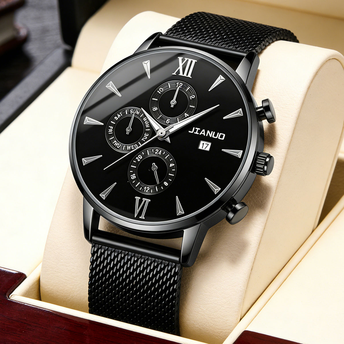 Trendy Casual Men's Milan Mesh - Stainless Mesh Band recension och pris