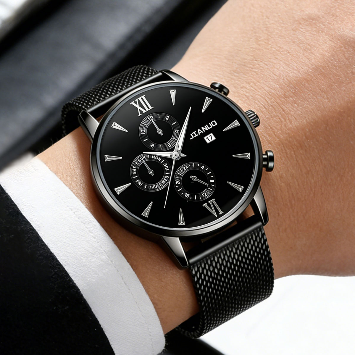 Trendy Casual Men's Milan Mesh - Stainless Mesh Band recension och pris