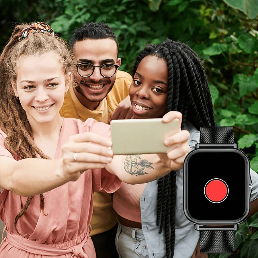 Smart Watch, Wireless Calling  - Smartwatch Touch recension och pris