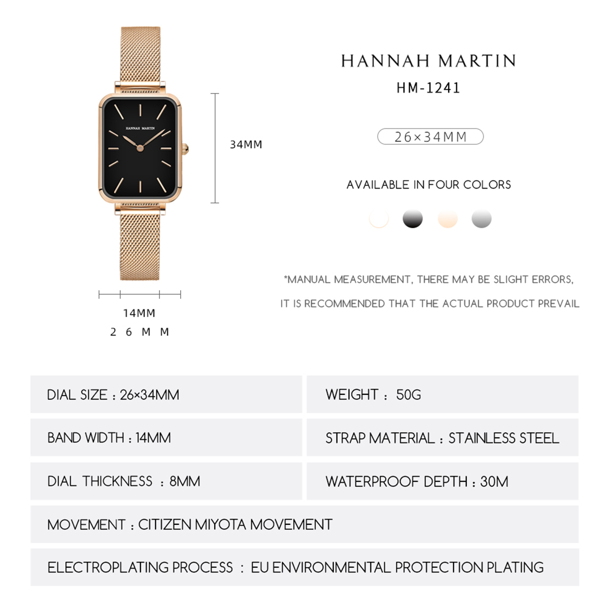 Rectangle Ultrathin Nordic Sim - Stainless Mesh Band recension och pris