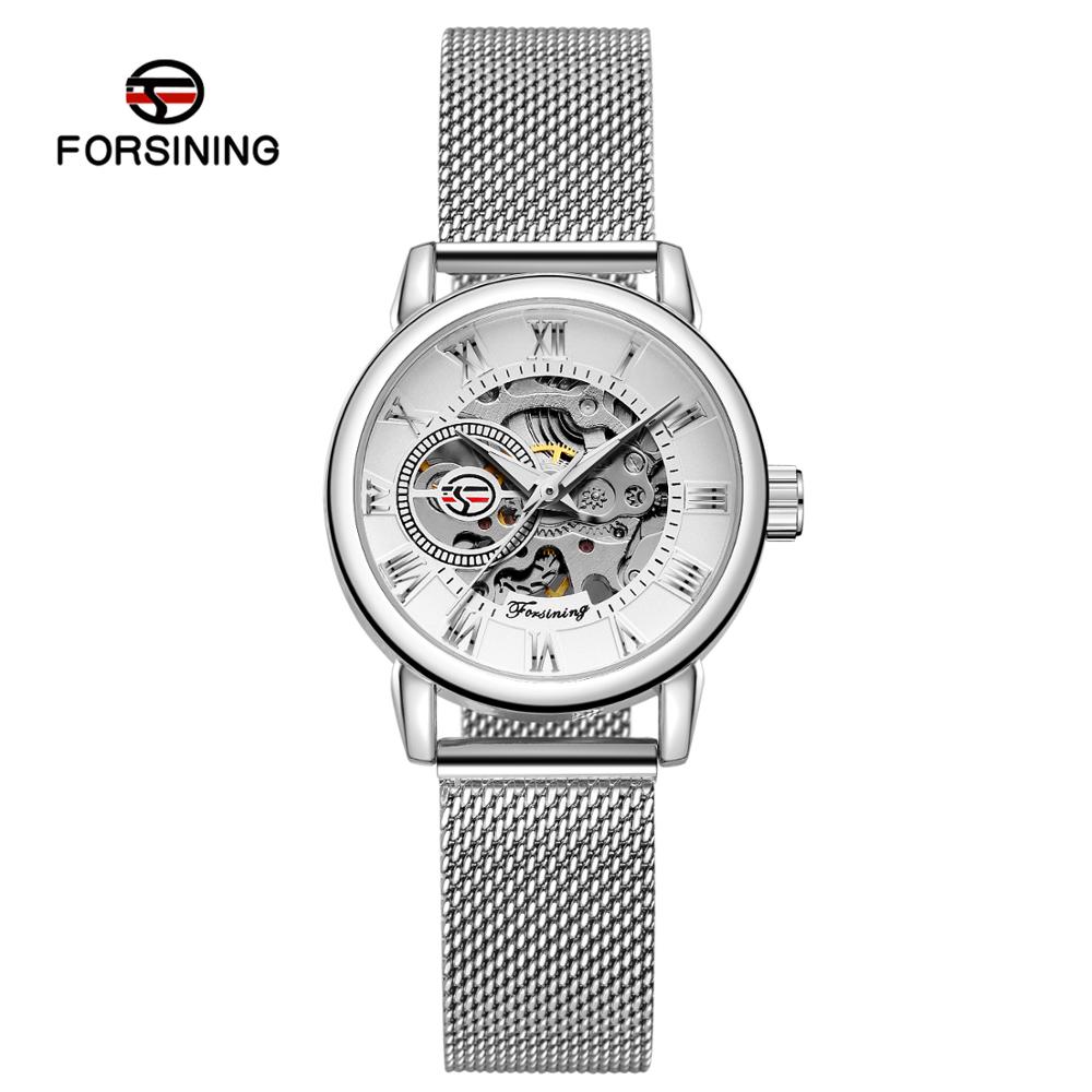Reloj Mujer FORSINING Fashion  - Stainless Mesh Band recension och pris
