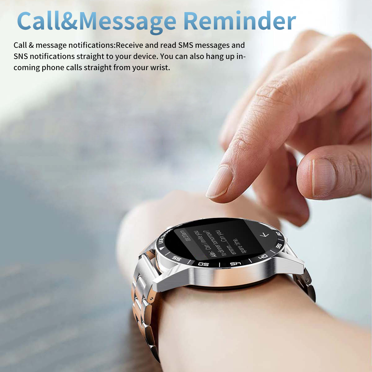 LIGE New Business Smart Watch  - Smartwatch Store recension och pris