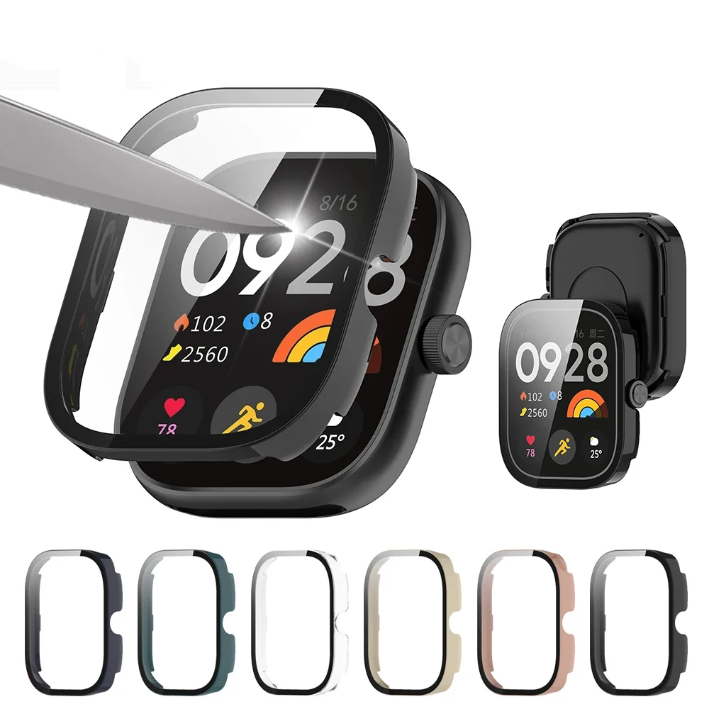 Tempered Glass+Case For Xiaomi - Xiaomi Smartwatch Accessories recension och pris