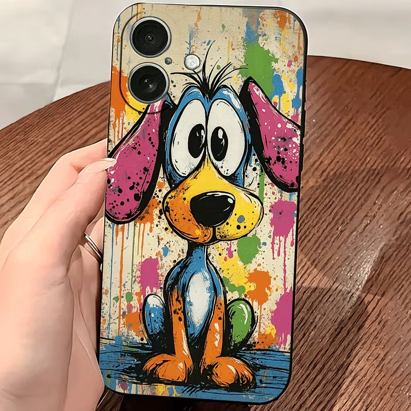 Graffiti Colored Puppy TPU Pho - Apple Iphone 16 recension och pris
