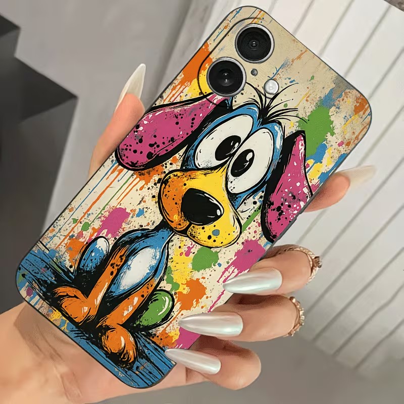 Graffiti Colored Puppy TPU Pho - Apple Iphone 16 recension och pris