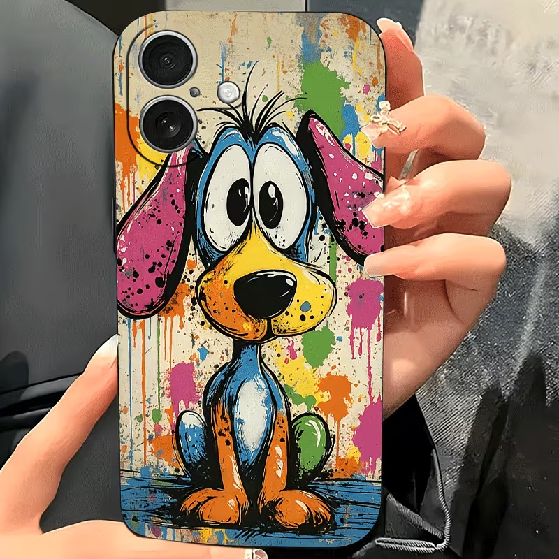 Graffiti Colored Puppy TPU Pho - Apple Iphone 16 recension och pris