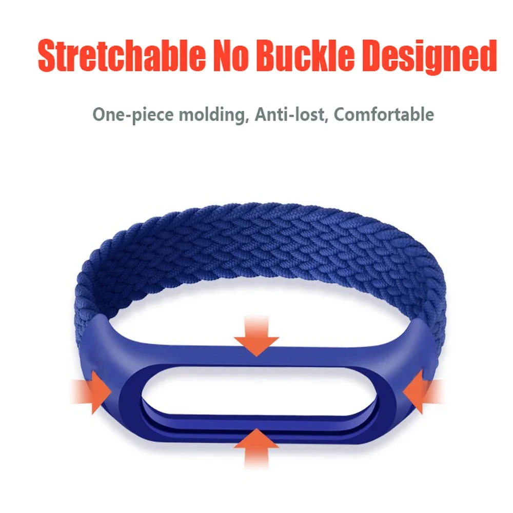 Bracelet for Xiaomi Mi Band 6  - Solo Loop Strap recension och pris