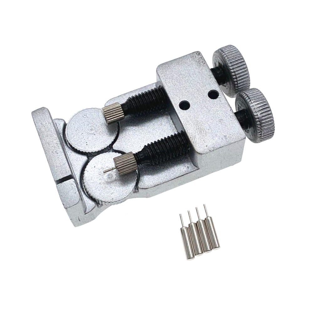 Dual Head Silver Watchband Lin - Tool Kit Strap Change recension och pris