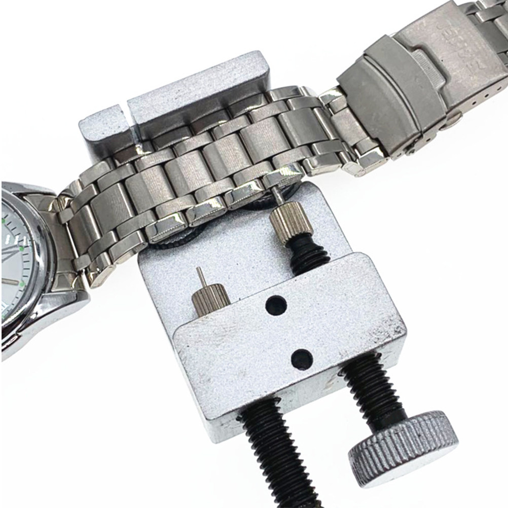 Dual Head Silver Watchband Lin - Tool Kit Strap Change recension och pris