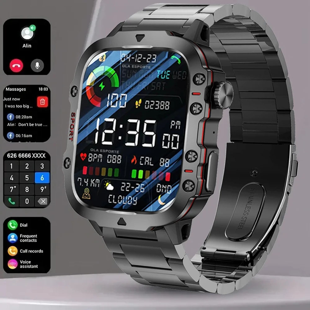 2025 New Military Smart Watch  - Smartwatch Faces recension och pris