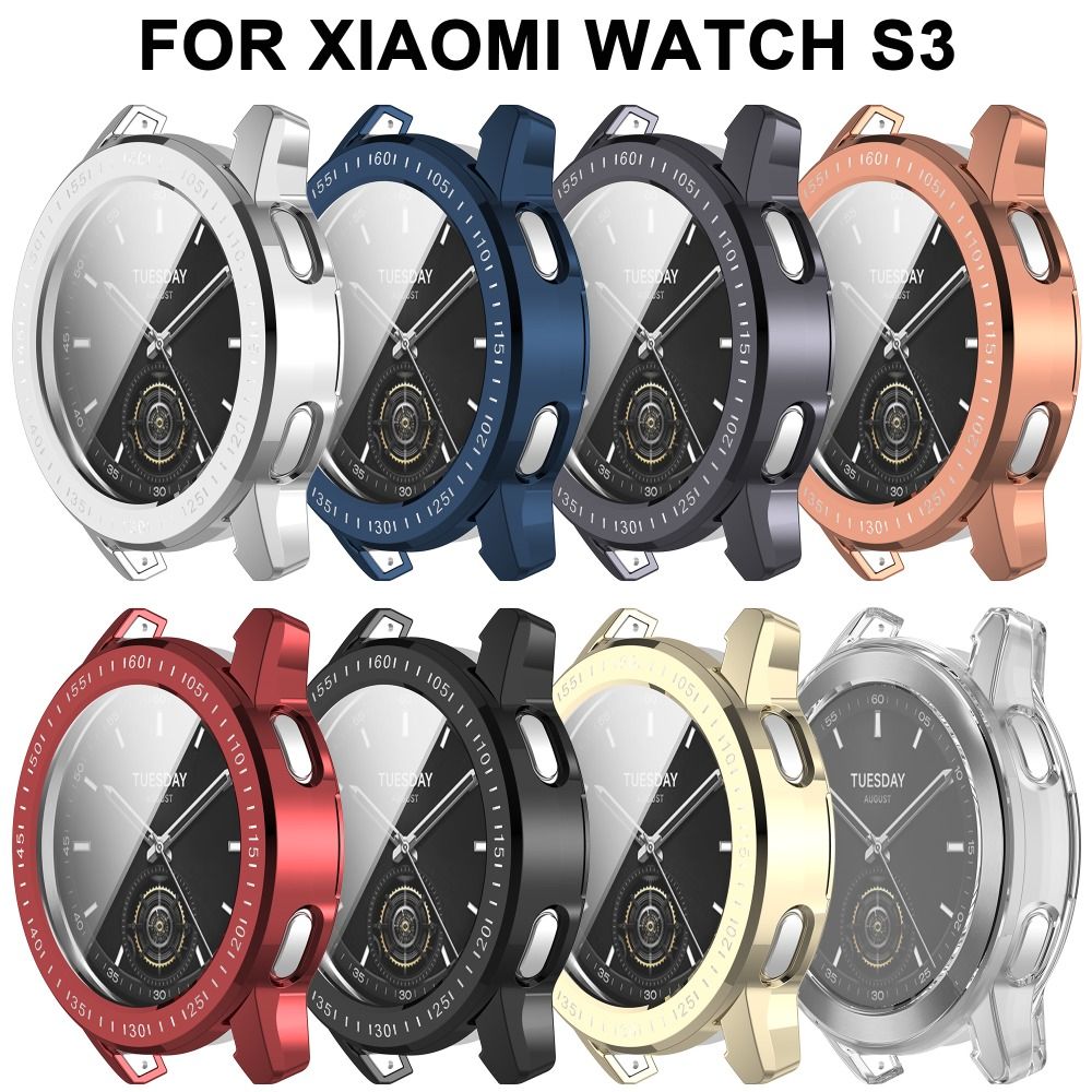 New Full Cover TPU Case Bumper - Xiaomi Smartwatch S3 Accessories recension och pris