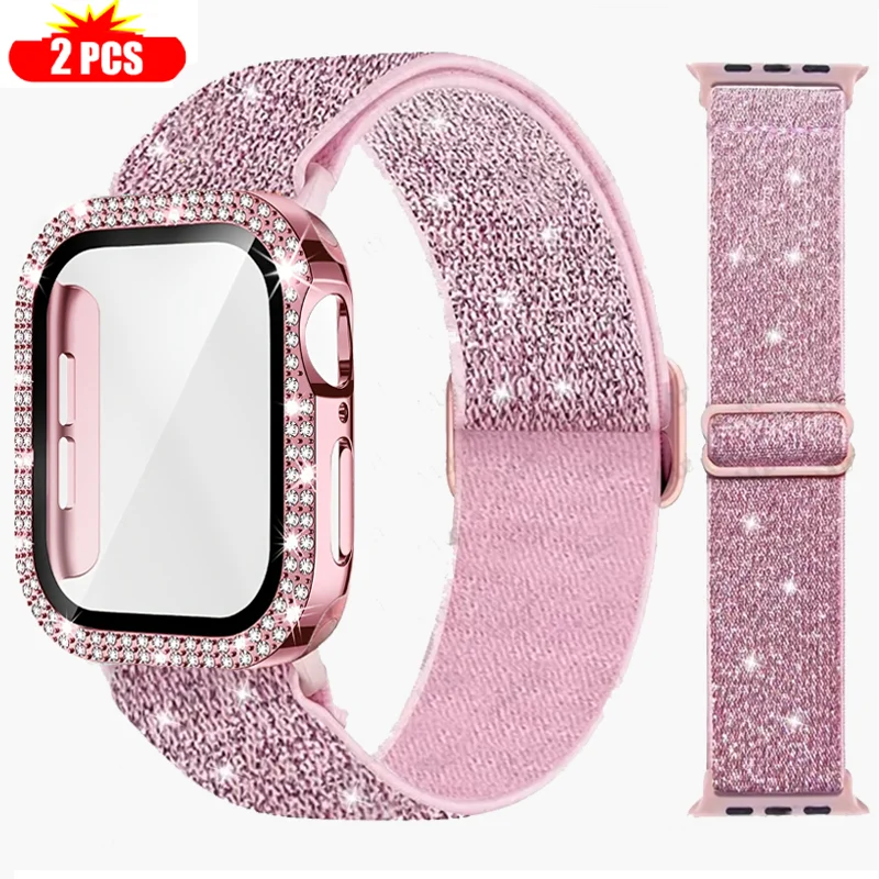 Band+Case for Apple Watch 45mm - Smartwatch Band Accessories recension och pris