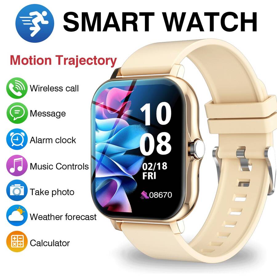 Smart Watch With Wireless Call - Smartwatch Touch recension och pris