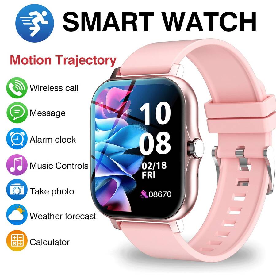 Smart Watch With Wireless Call - Smartwatch Touch recension och pris