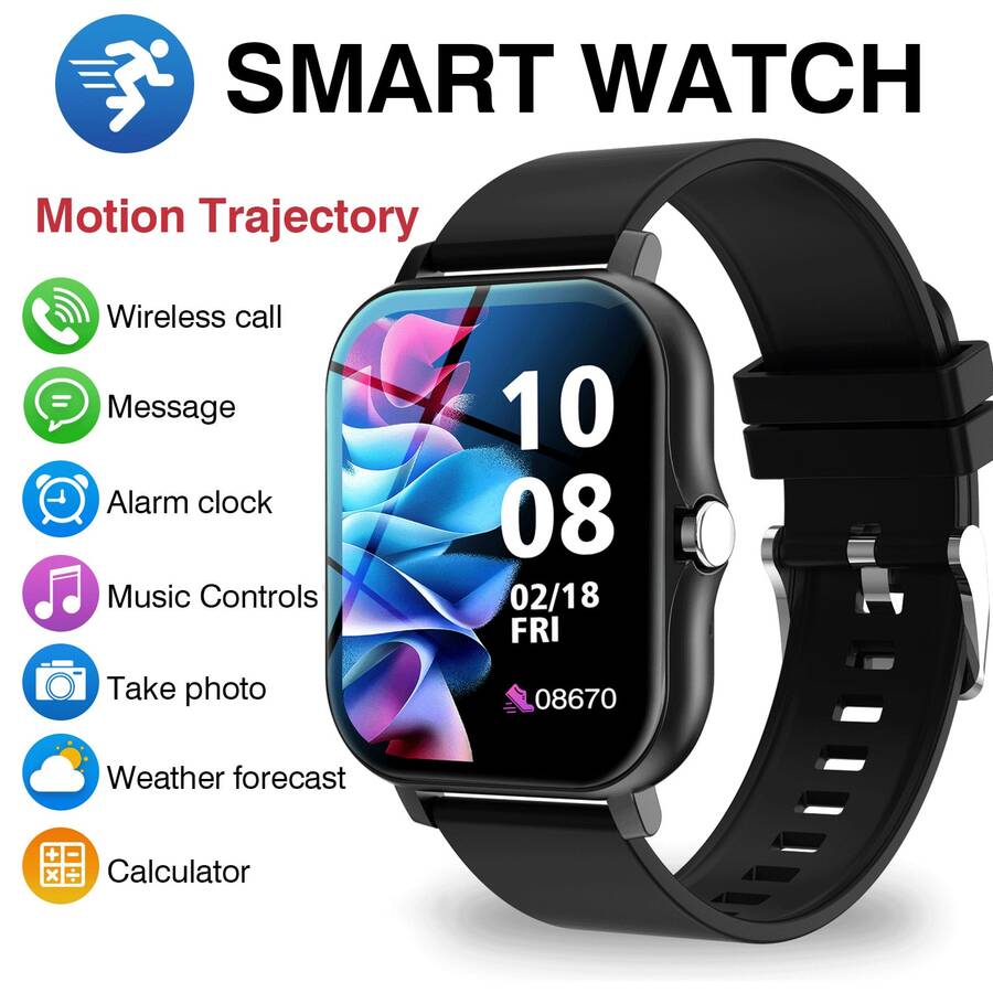 Smart Watch With Wireless Call - Smartwatch Touch recension och pris