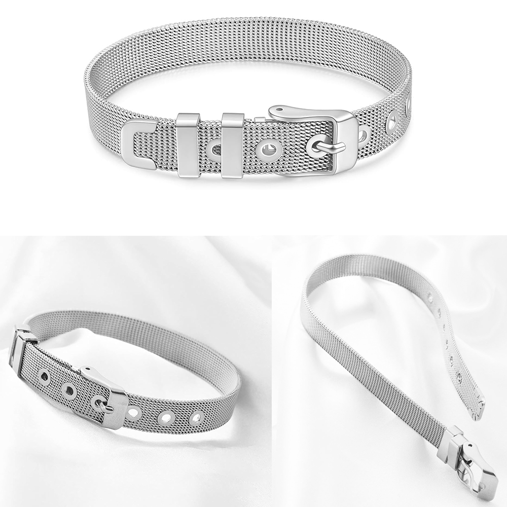 Cremation Jewelry Urn Bracelet - Stainless Mesh Band recension och pris