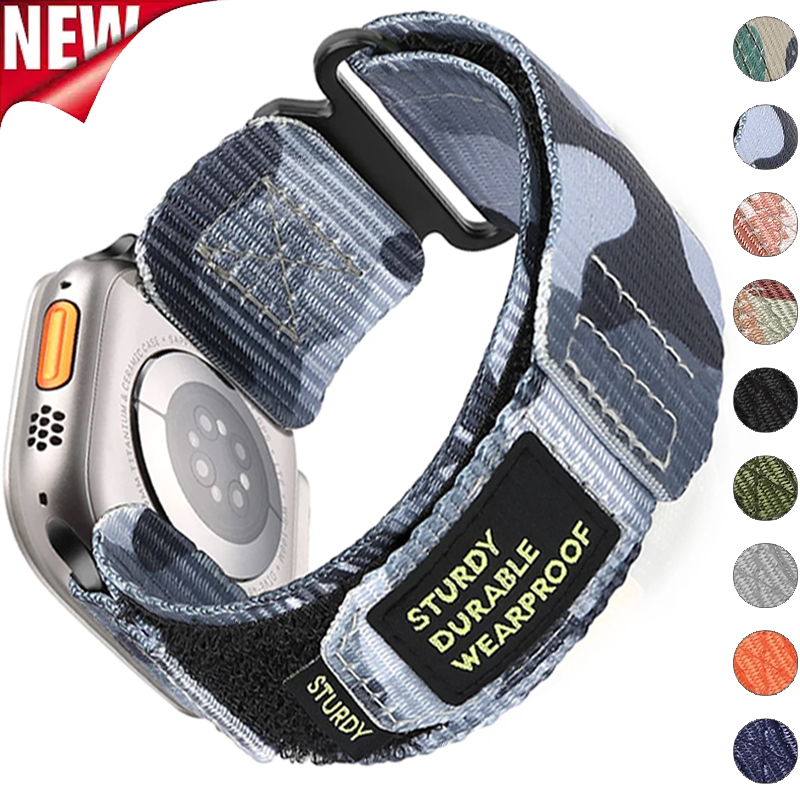 Tactical Nylon Strap for Apple - Sport Loop Strap recension och pris
