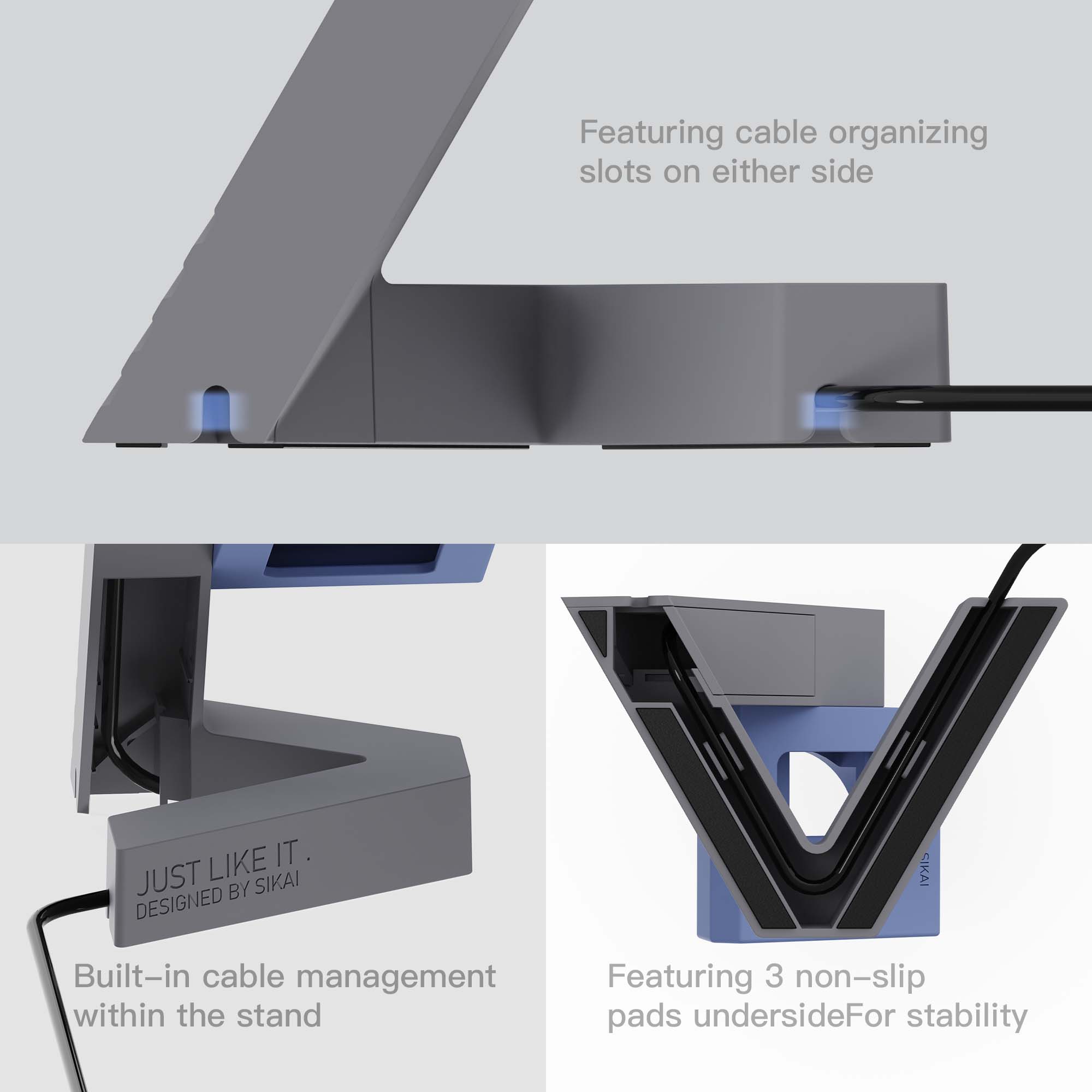 PC Geometric watch stand Dock  - Xiaomi Smartwatch S3 Accessories recension och pris