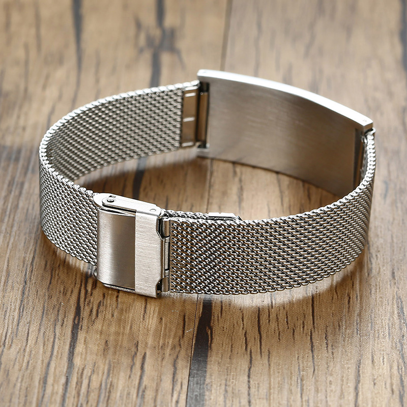 Men Bracelet Timeless Nature O - Stainless Mesh Band recension och pris