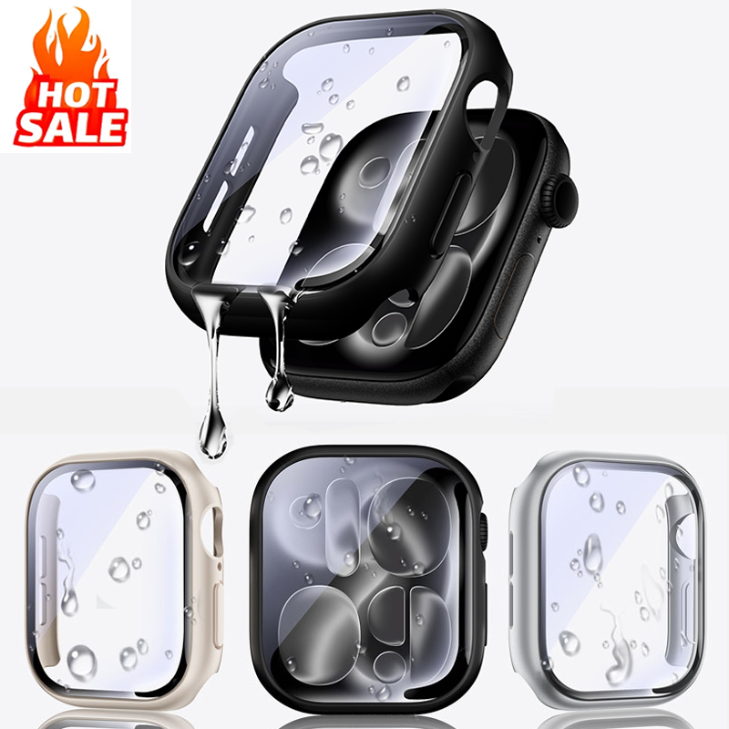 Tempered Glass+Cover For Apple - Smartwatch Band Accessories recension och pris