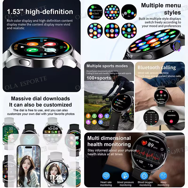 New SmartWatch for Men Women B - Smartwatch Faces recension och pris
