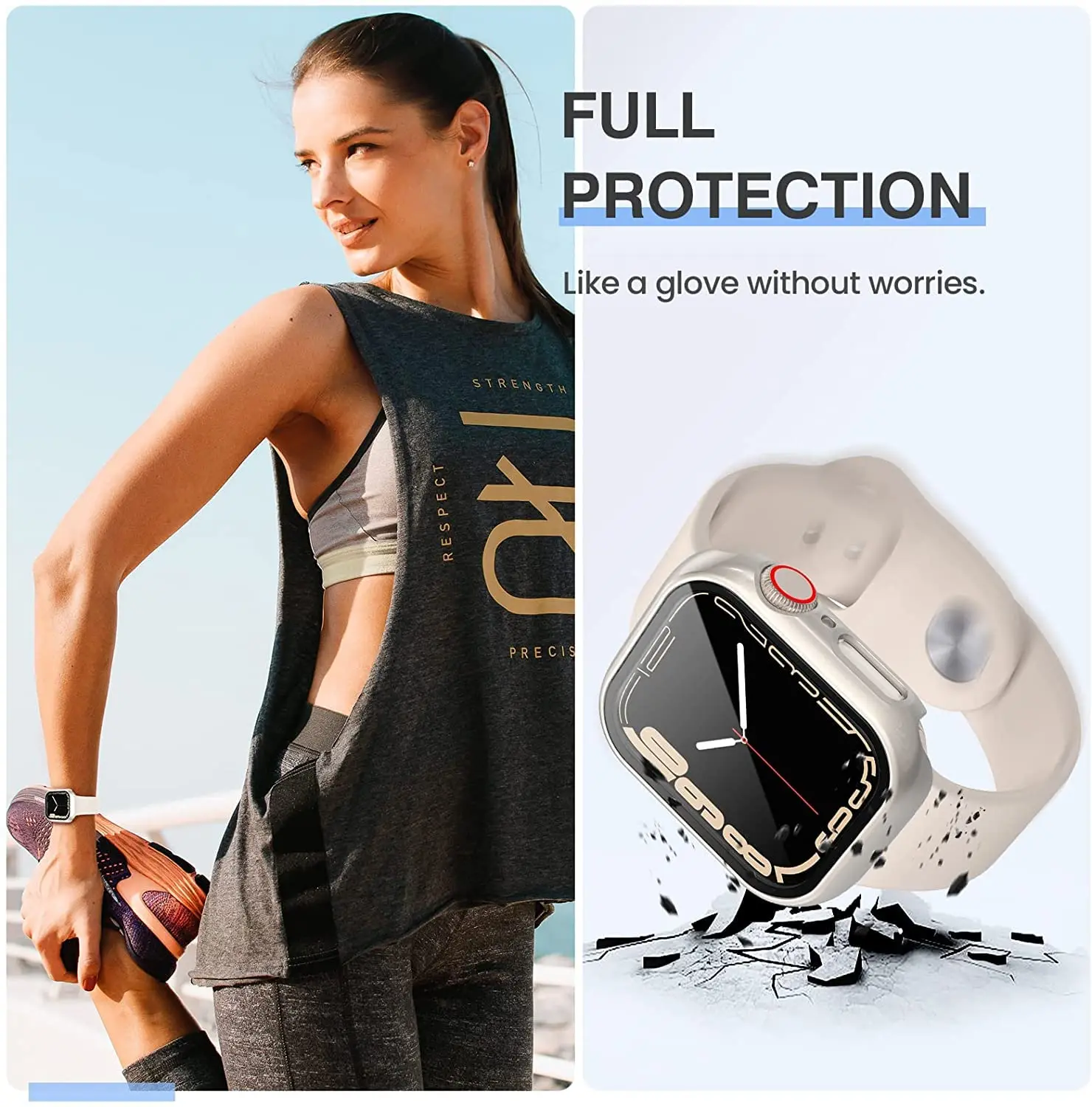 3 Pack Tempered Glass Cover fo - Smartwatch Band Accessories recension och pris