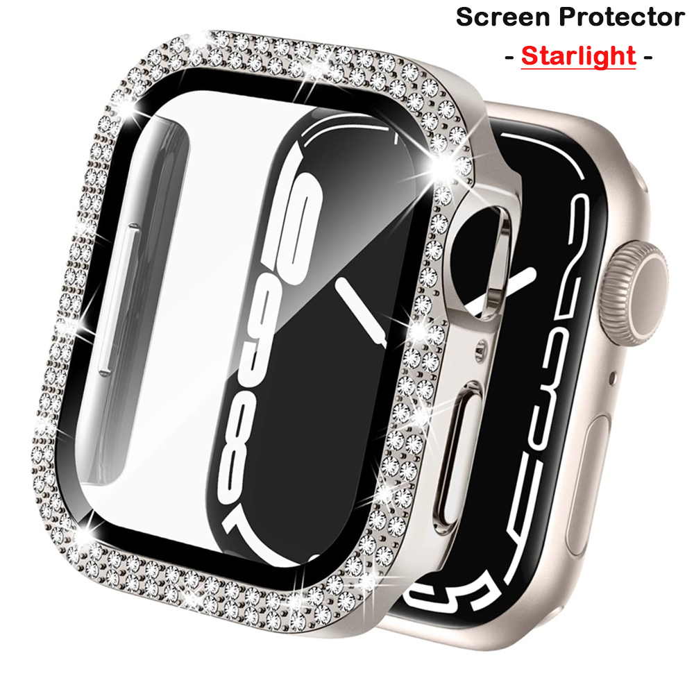 Diamond Cover For Apple watch  - Smartwatch Band Accessories recension och pris