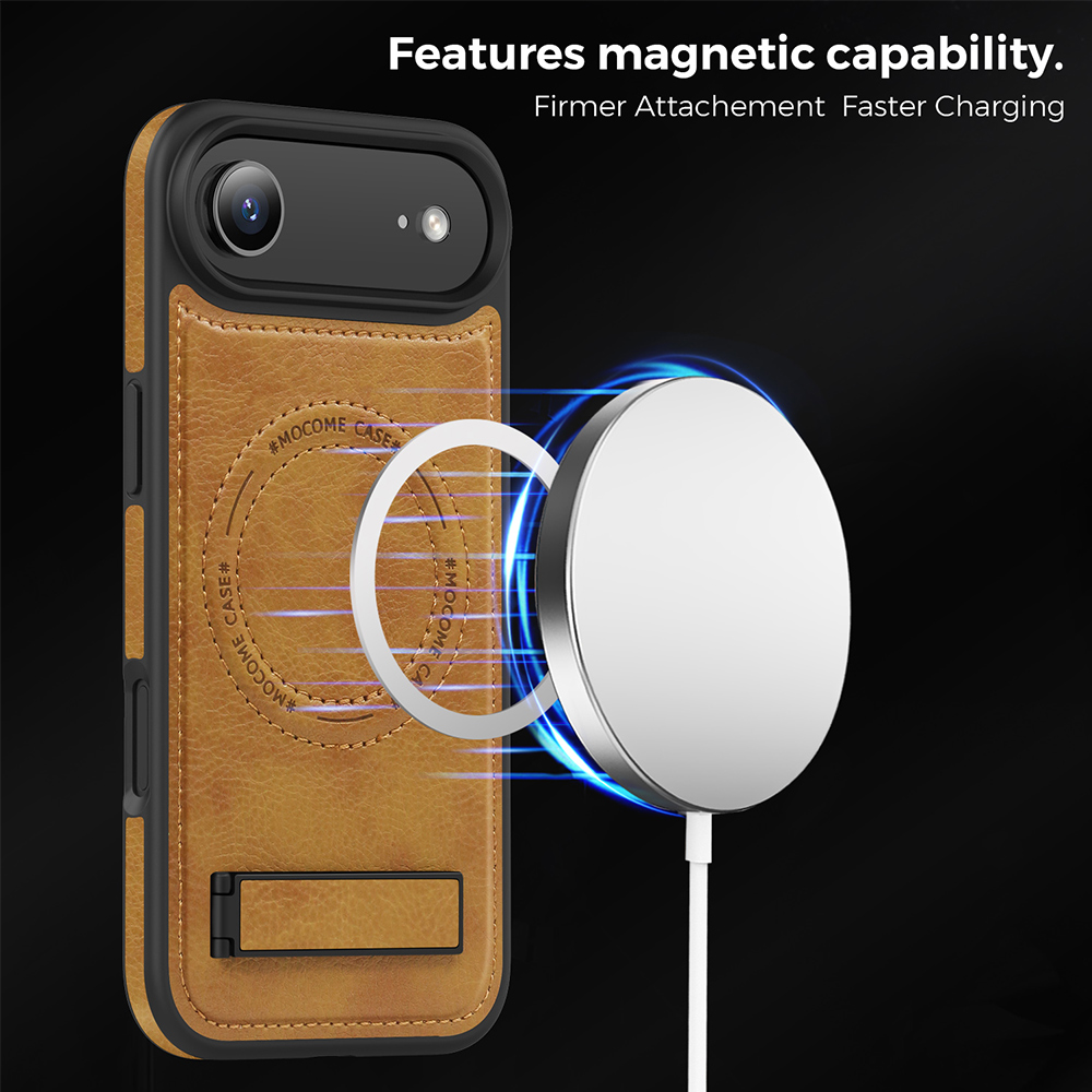 PU Leather Bracket Magnetic Ph - Magnetic Charging Stand recension och pris