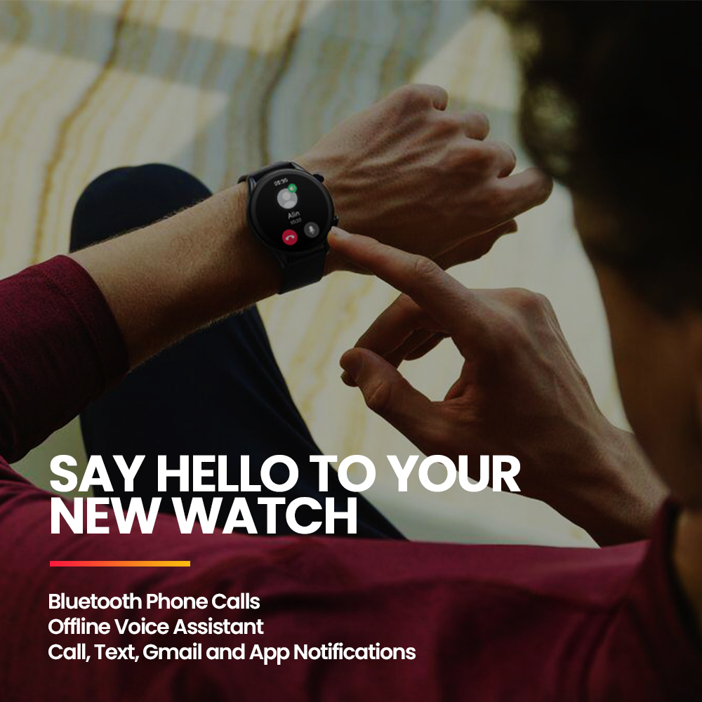 New Zeblaze Btalk 3 Plus Voice - Smartwatch Faces recension och pris