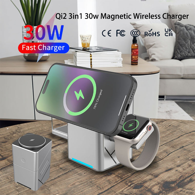 15W Touch Rotating Magnetic Mu - Smartwatch Touch recension och pris