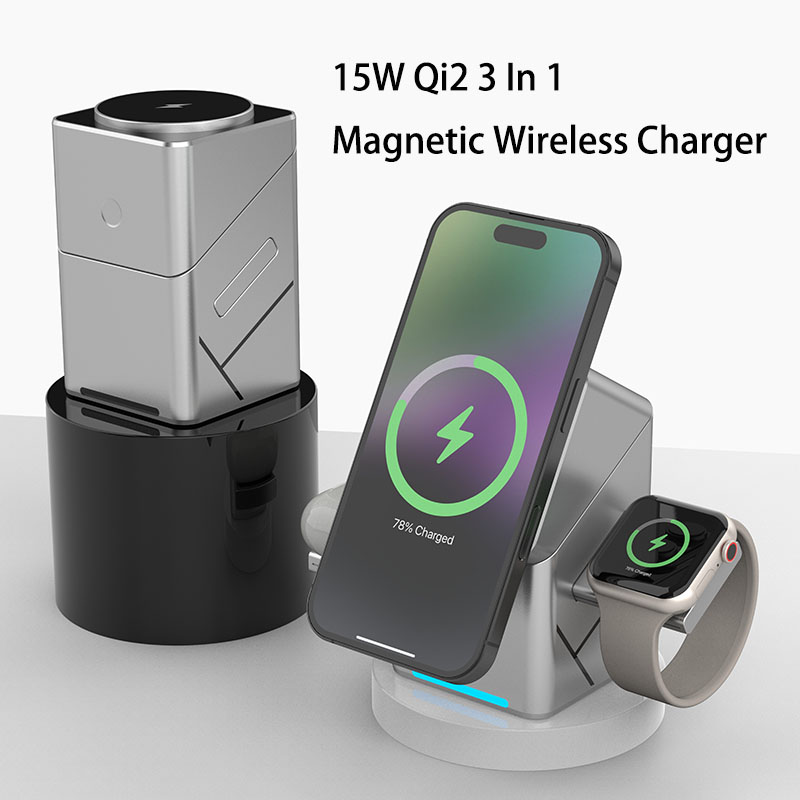 15W Touch Rotating Magnetic Mu - Smartwatch Touch recension och pris